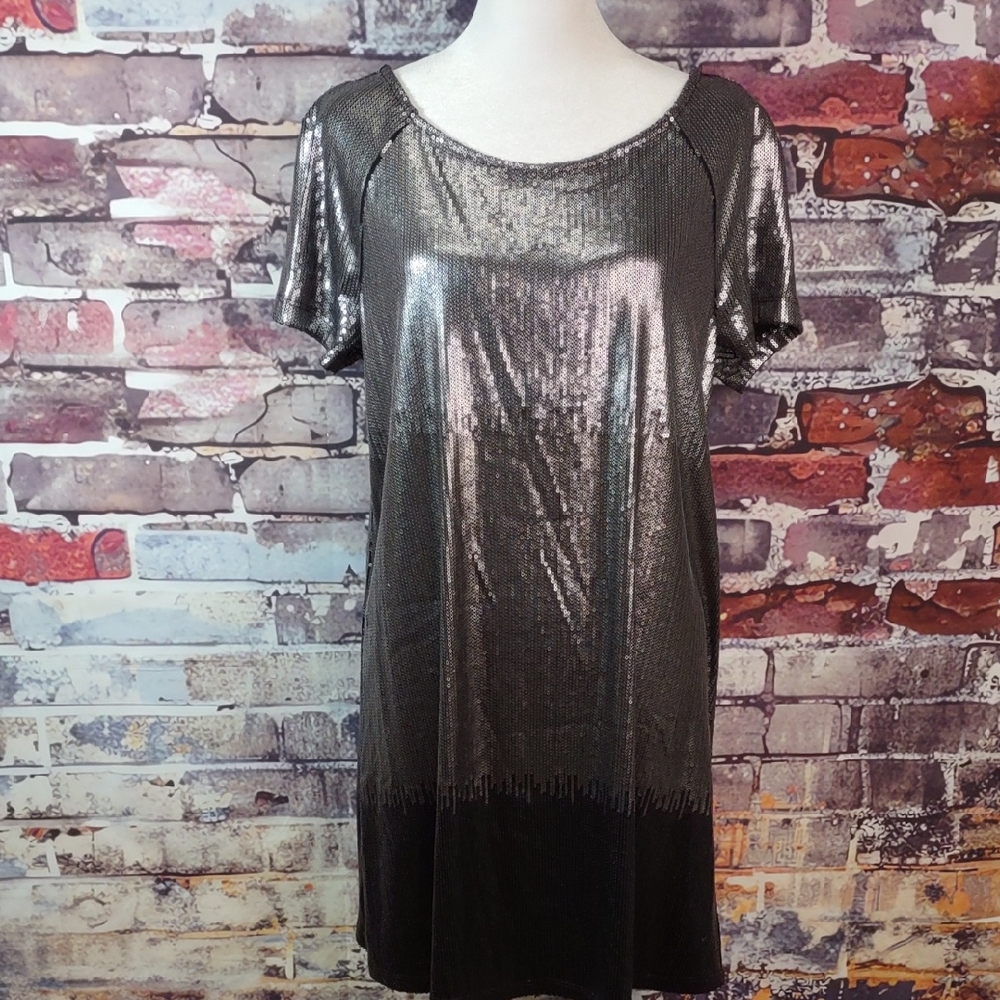 Free People Gradient Sequin Dress With Low Back